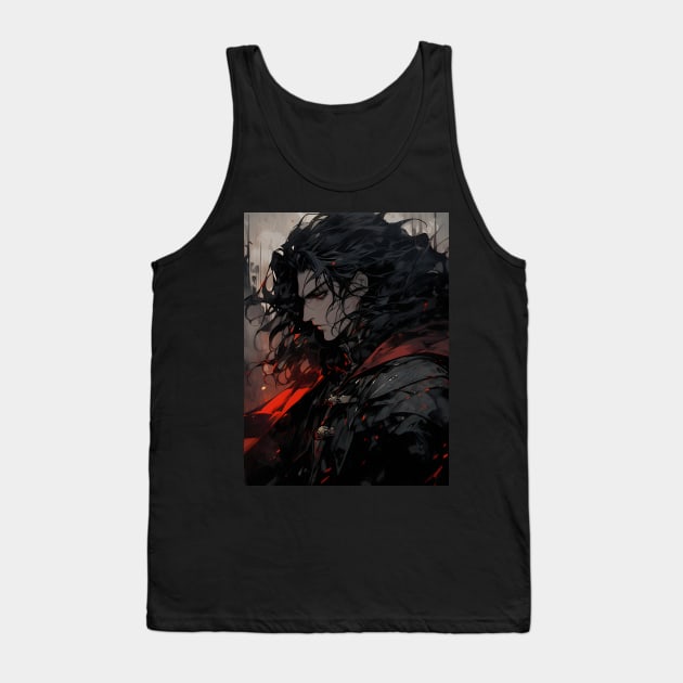 Hunters of the Dark: Explore the Supernatural World with Vampire Hunter D. Illustrations: Bloodlust Tank Top by insaneLEDP